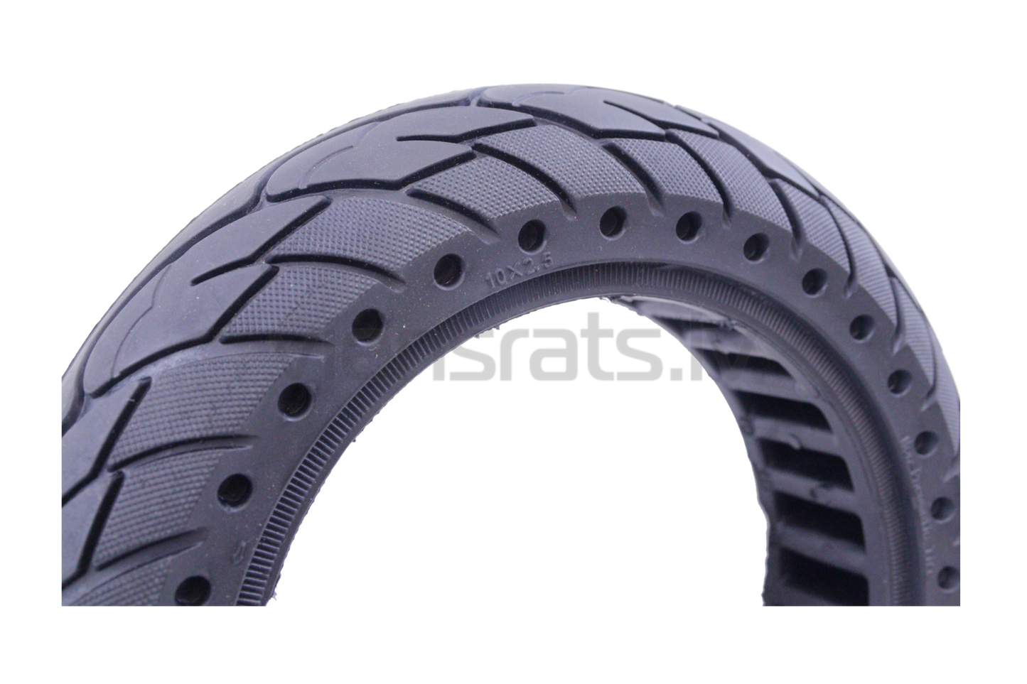 10x2,5 solidtyre perforētā riepa NEDONG Ninebot Max G30