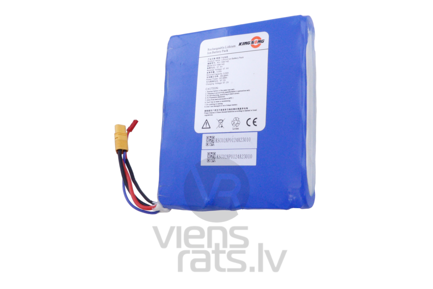 Kingsong 14D / 14M baterijas paka 210 Wh