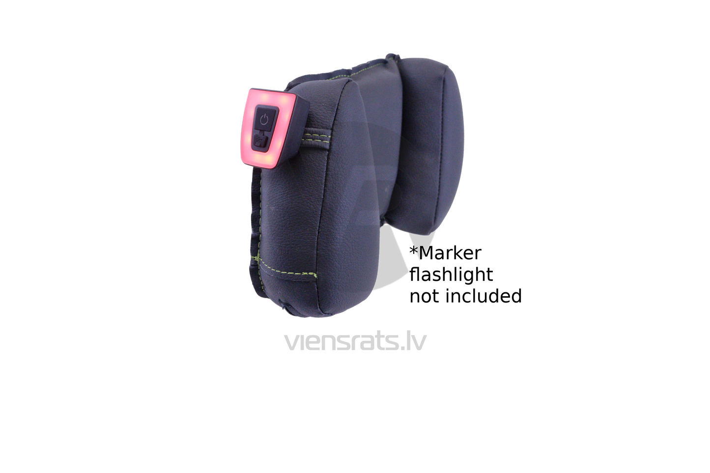 Atbalsta spilveņi Viensrats Type II (zaļas šuves)