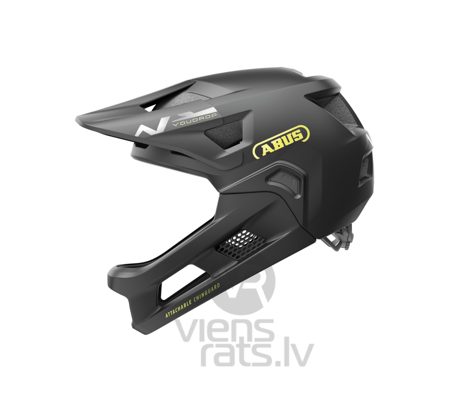 Abus YouDrop FF ķivere S izm. black, melns