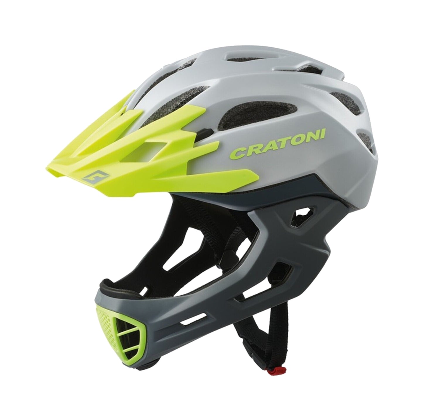 Cratoni C-Maniac L-XL 58-61 cm grey-lime matte