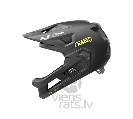 Abus YouDrop FF ķivere S izm. black, melns