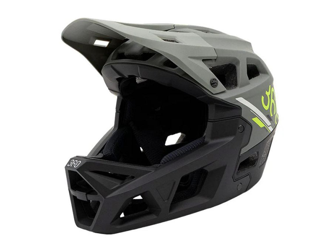 eRIDER360 Integra Sport Basalt Grey/Black pilnsejas ķivere