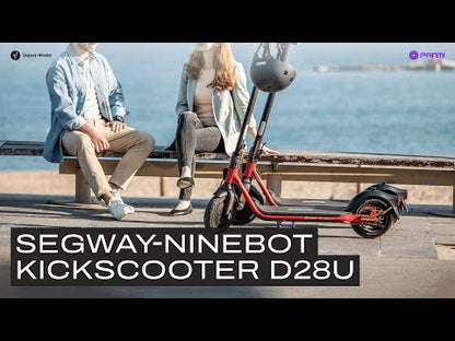 Ninebot eKickscooter D28E, Melns/Sarkans